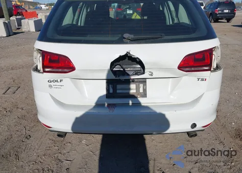 2017 Volkswagen Golf Sportwagen Tsi S z USA, uszkodzony, nr VIN 3VW017AU1HM507129